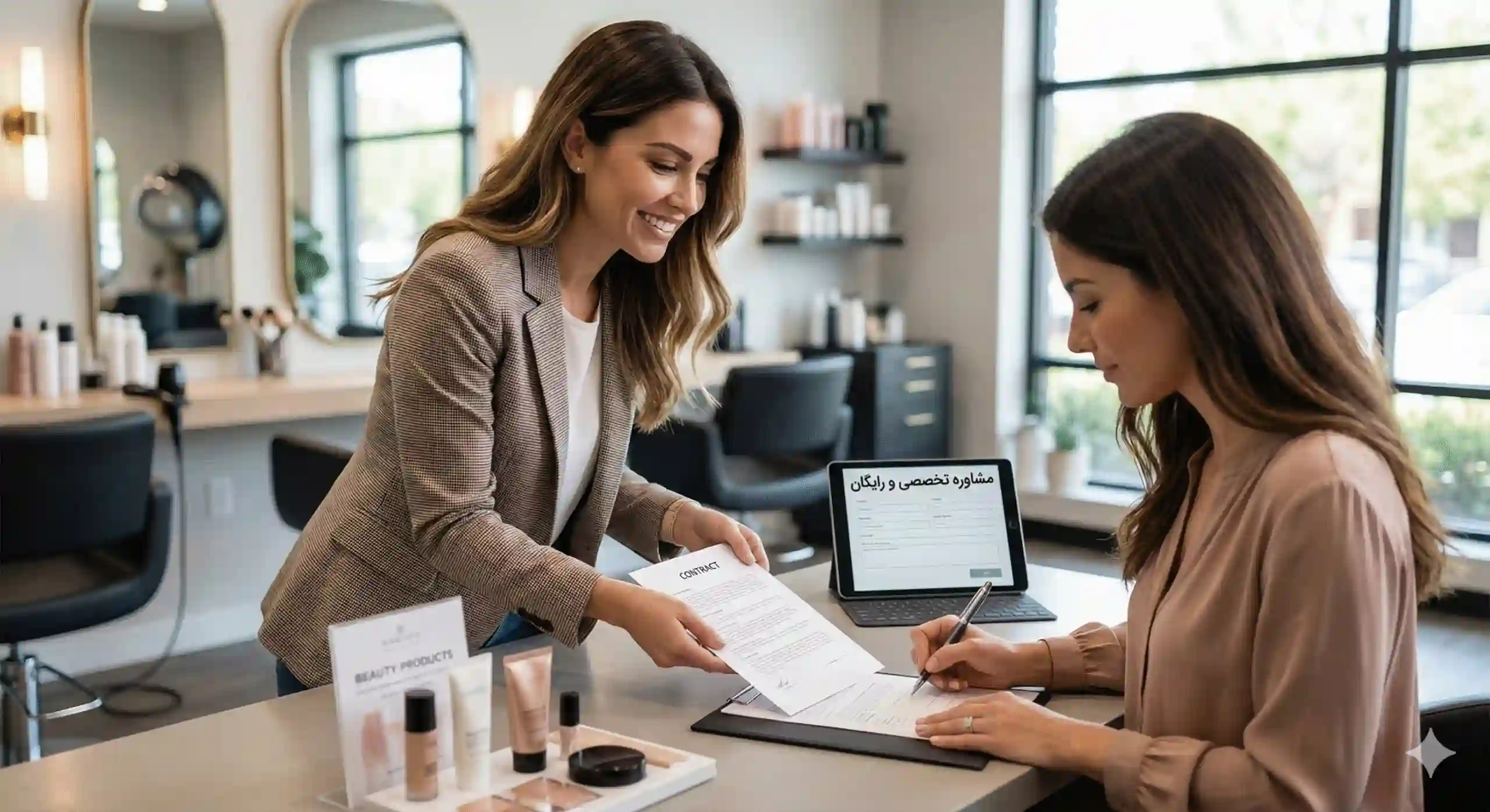 نتیجه نهایی و رضایت مشتری