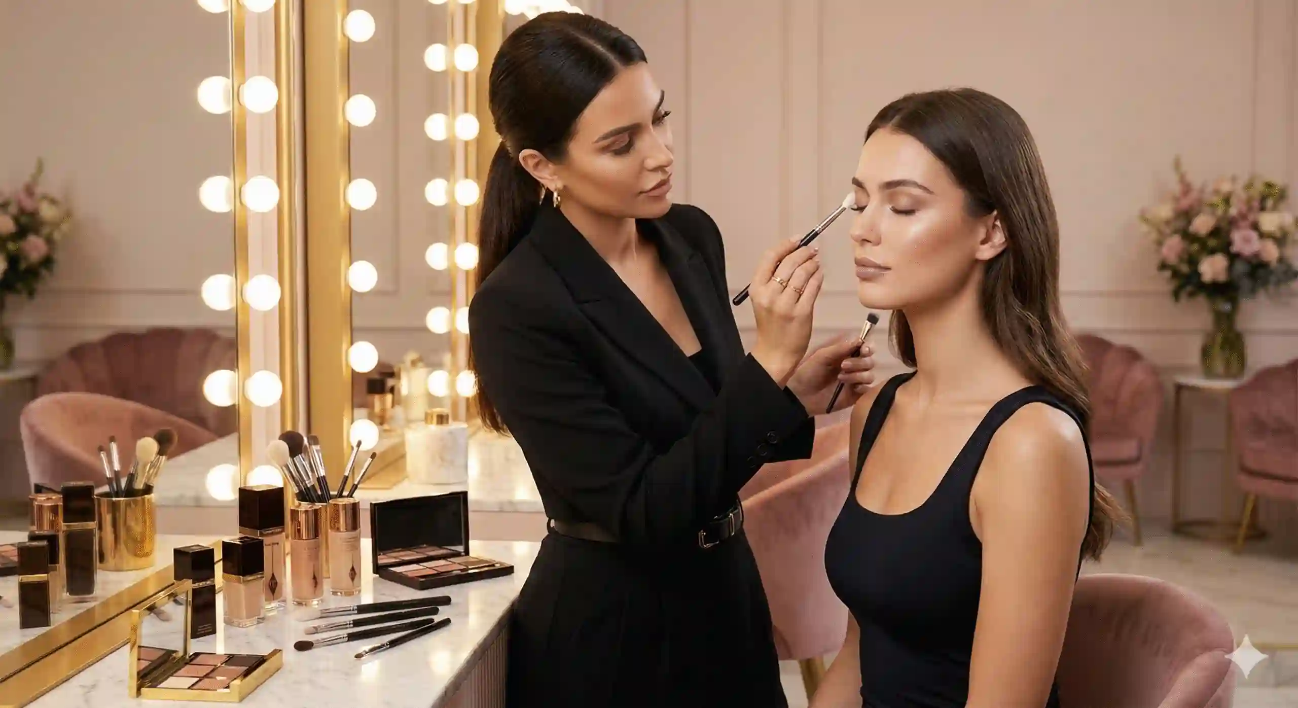 اجرای خدمات لوکس میکاپ